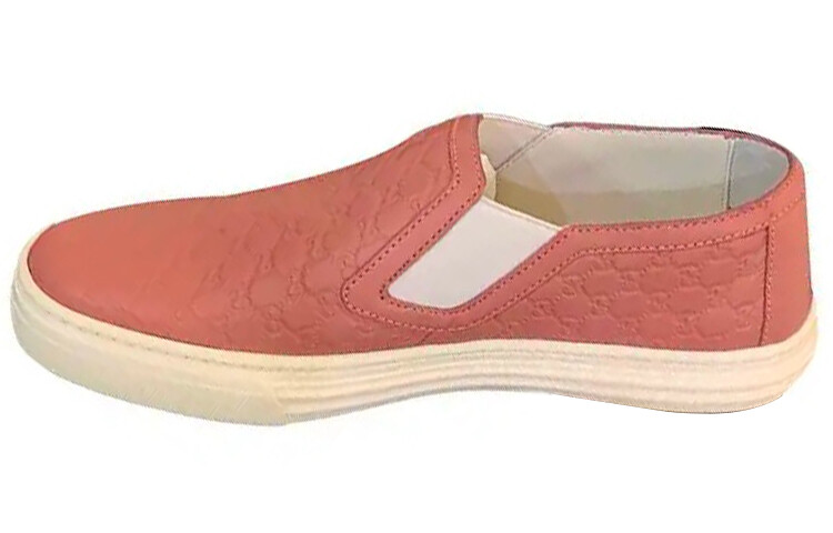 Слипоны женские Gucci Low-Top, розовый