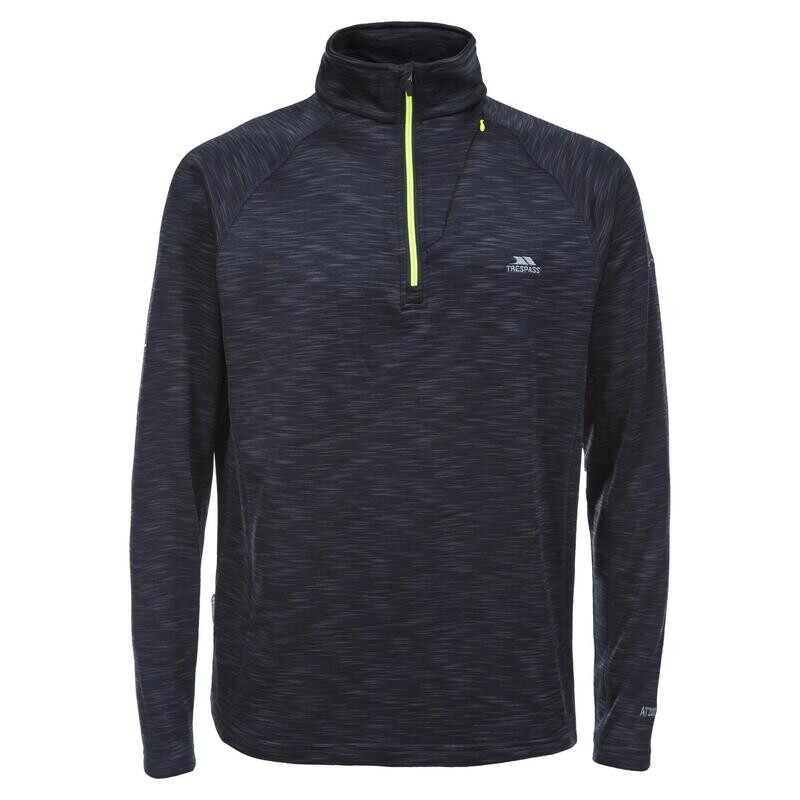 

Мужской свитер Collins на молнии Black Heather TRESPASS, цвет rosa