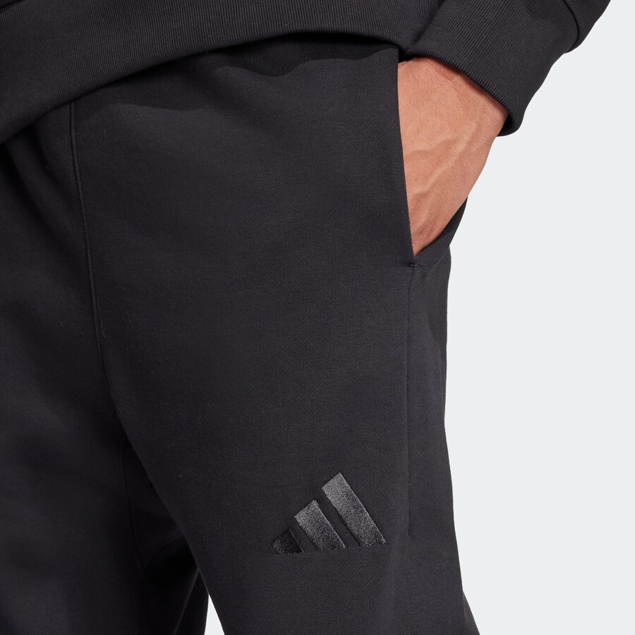 Зауженные спортивные брюки ADIDAS SPORTSWEAR, черный — фото 4