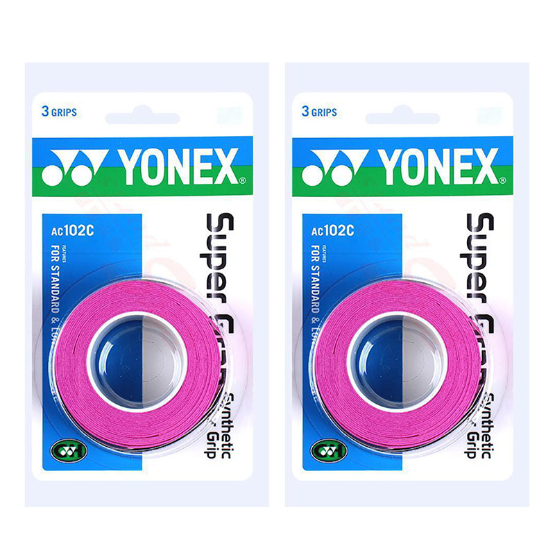 

Лента для рукоятки бадминтонной ракетки из полиуретана PU унисекс YONEX, розовый