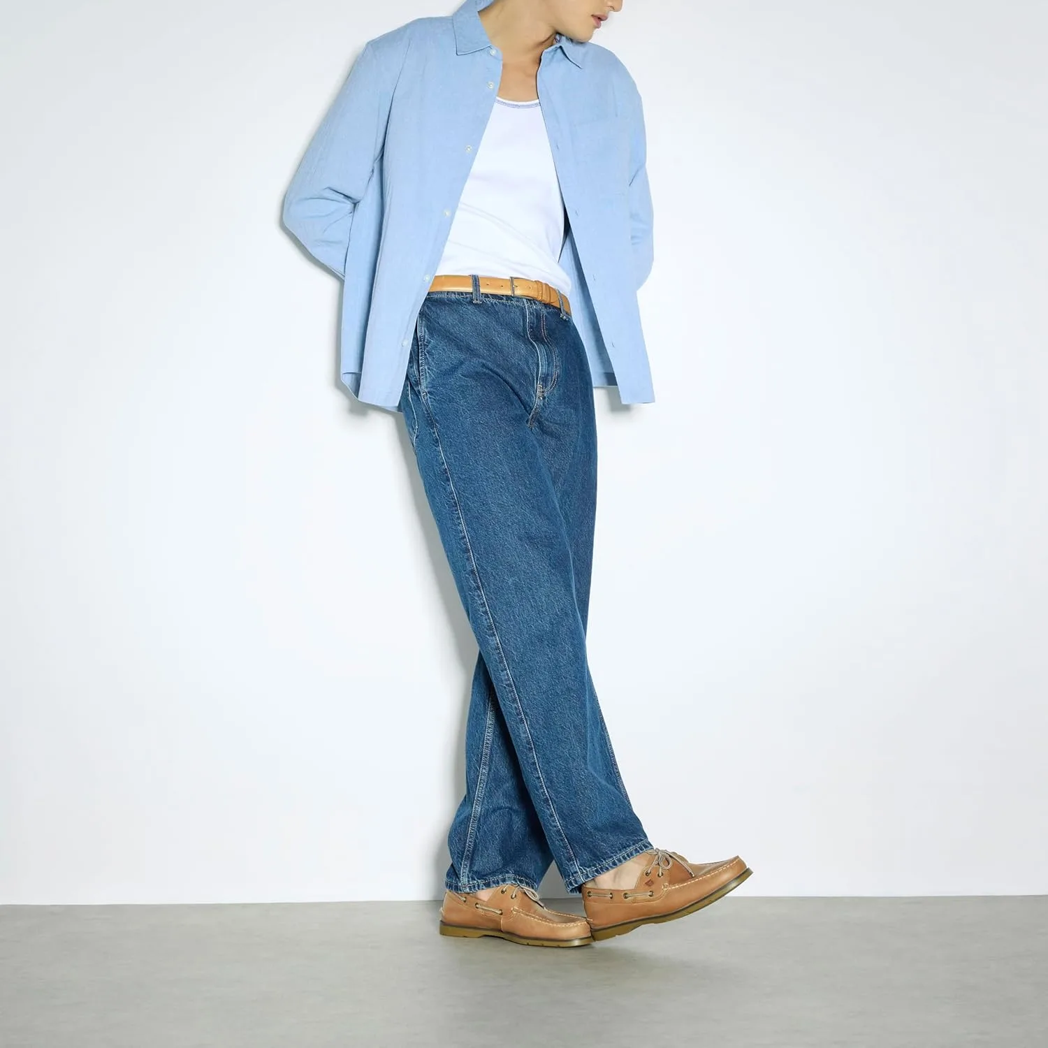 Мужские лоферы от Sperry Leeward с двумя кожаными туфлями — фото 3