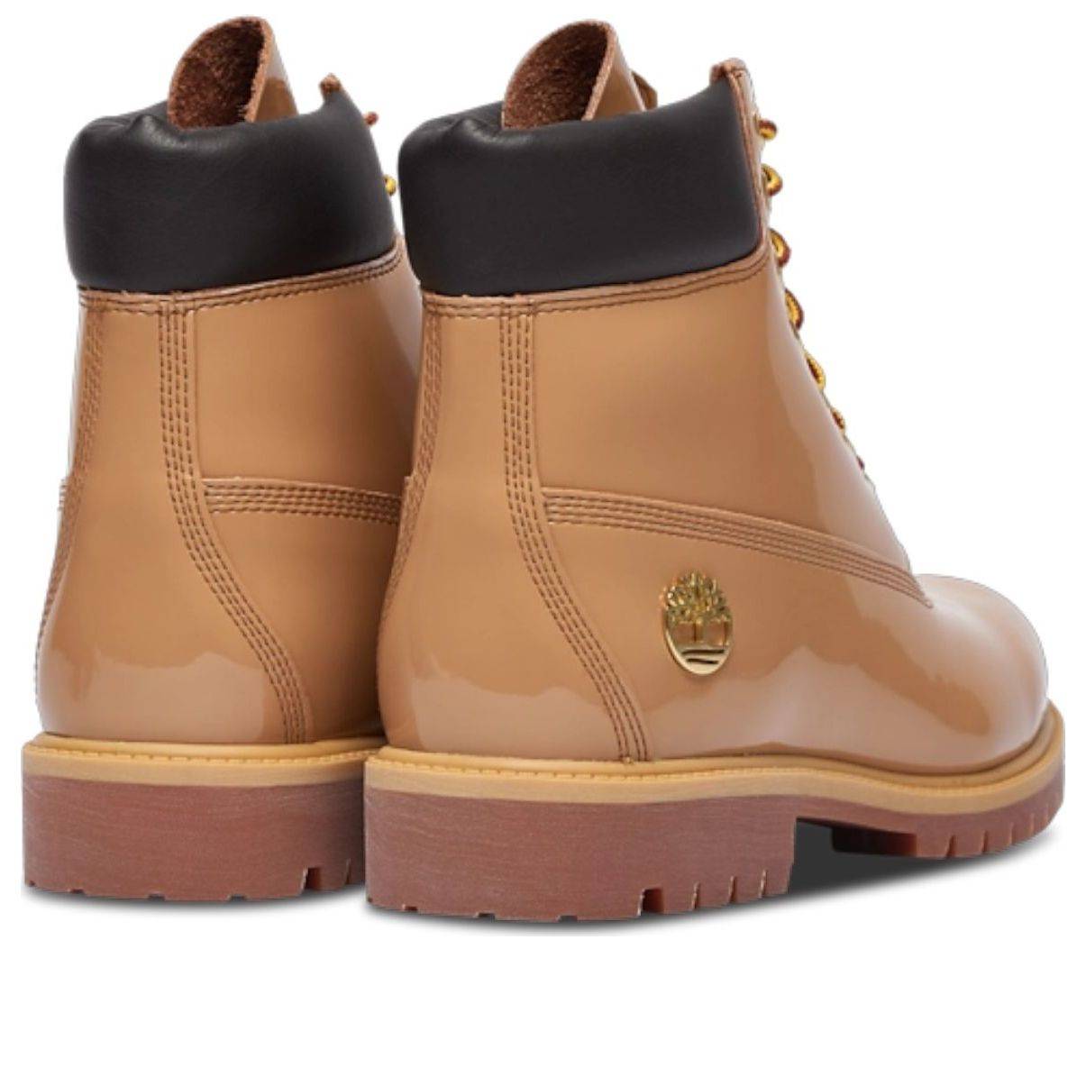 Ботинки Timberland 6 Inch Premium Waterproof Patent Boots 'Finch Wheat' — фото 3