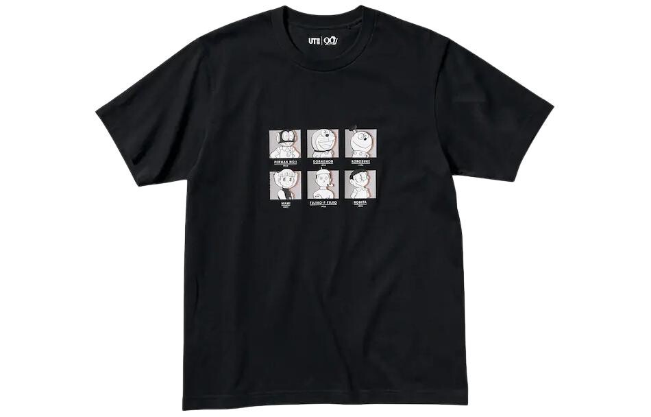 

UNIQLO Футболка унисекс, цвет 09 Black