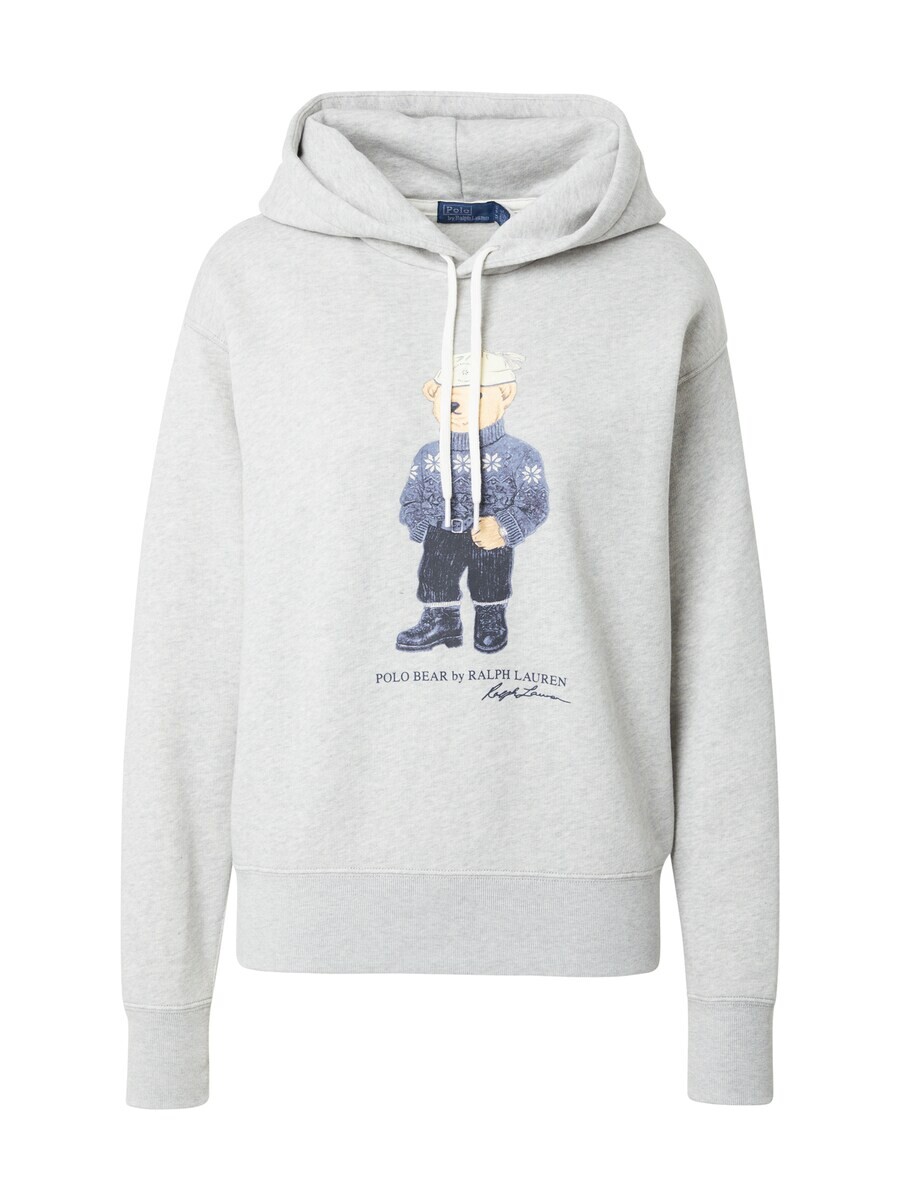 

Толстовка с капюшоном Polo Ralph Lauren Sweatshirt, пятнистый серый