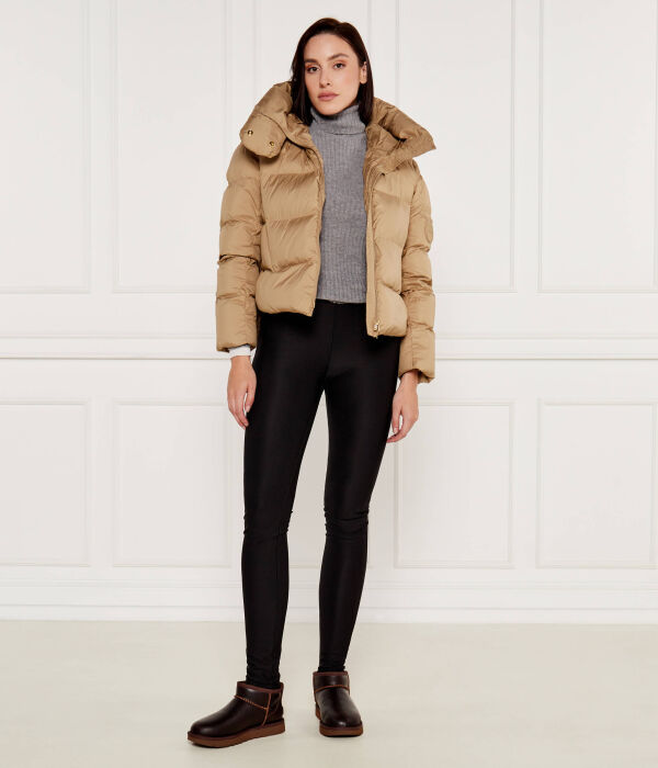 Ботинки кожаные зимние UGG, темно-коричневый — фото 2