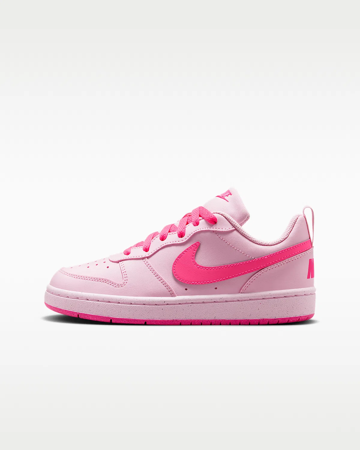 Кроссовки Nike Court Borough Low Recraft для детей, Pink Foam/White/Hyper Pink