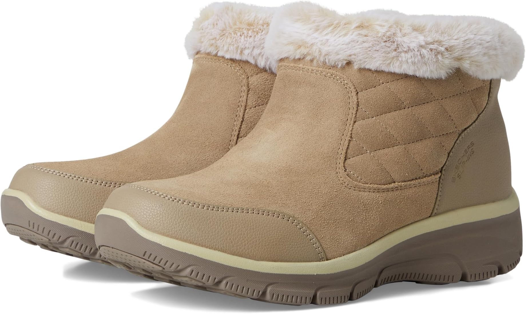 Ботинки SKECHERS Women's Easy Going - Small Towns Hands Free Slip-ins, Dark Natural