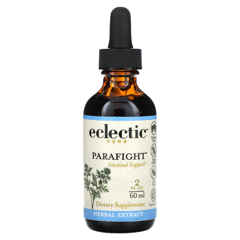 

Eclectic Herb, Parafight, добавка для поддержки кишечника, 60 мл (2 жидк. унции)