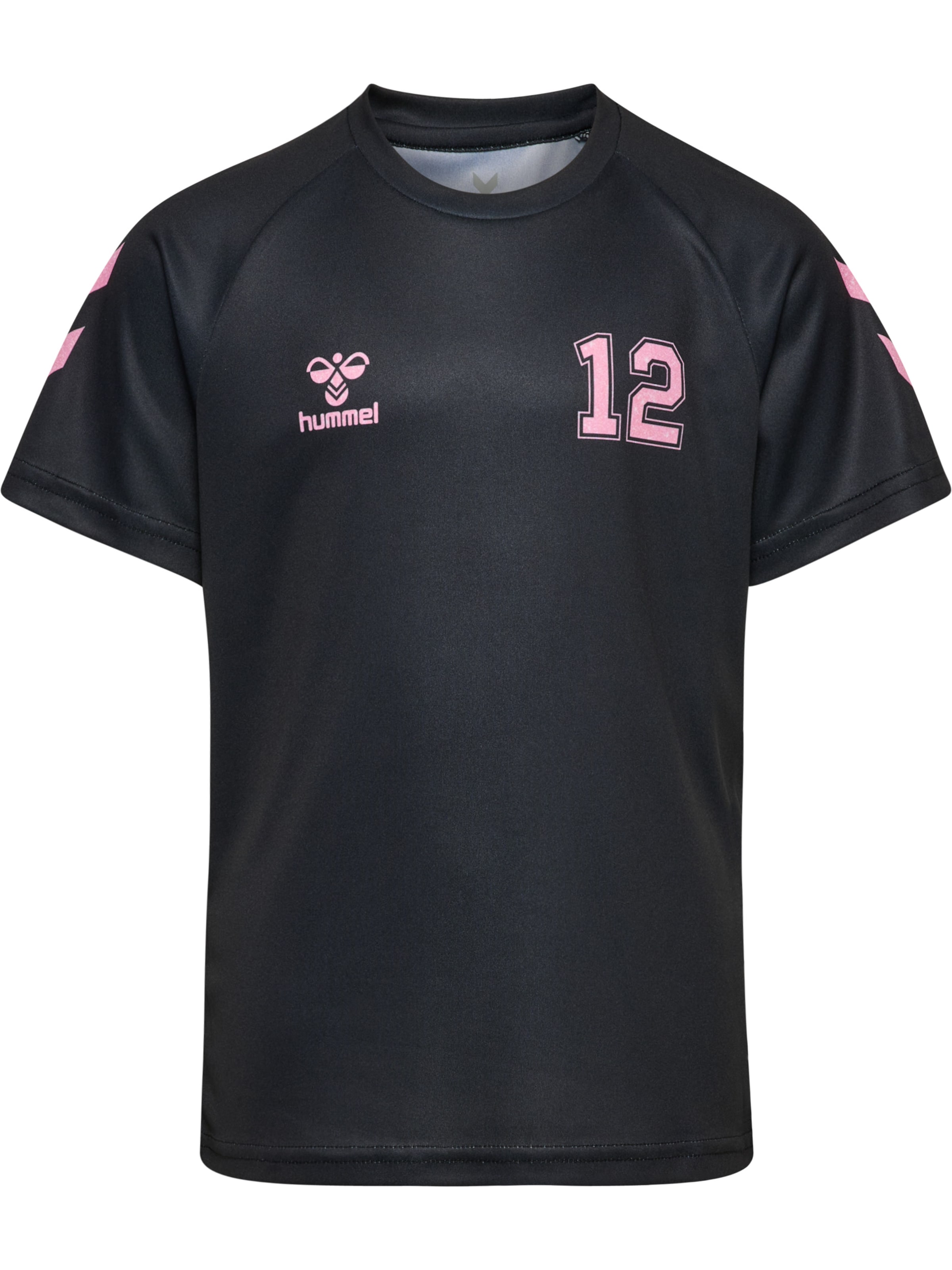

Hummel Футболка Performance 'Schimmer' в черном цвете