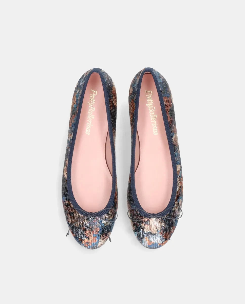 Женские балетки Nicole с пайетками Pretty Ballerinas, мультиколор — фото 2