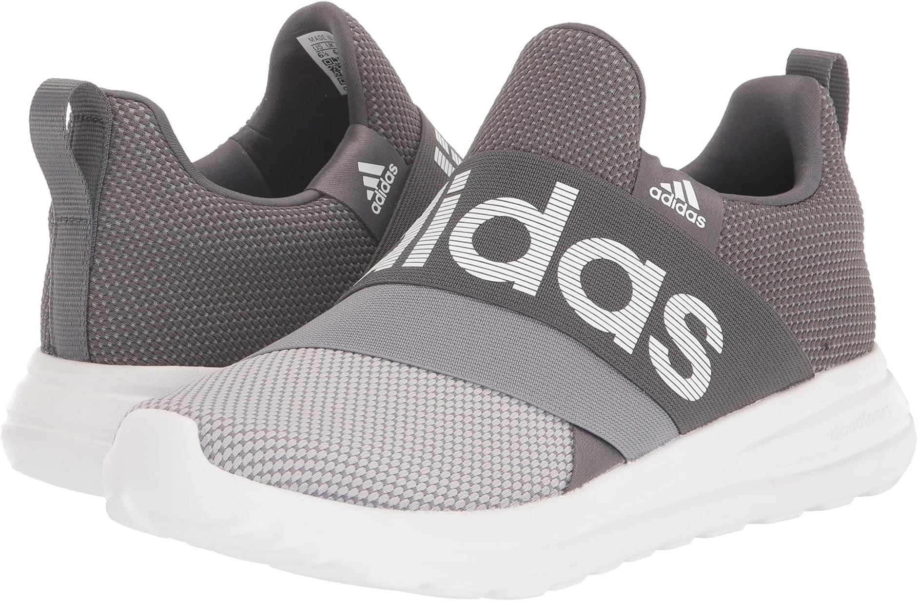 

Кроссовки Lite Racer Adapt 6.0 adidas, цвет Grey/Grey Three/Grey Two