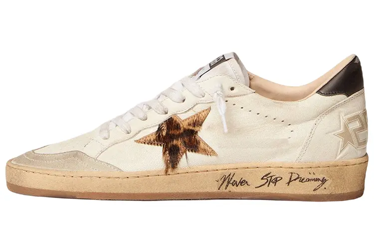 Кроссовки со шнуровкой и нашивкой «Звезда» Golden Goose