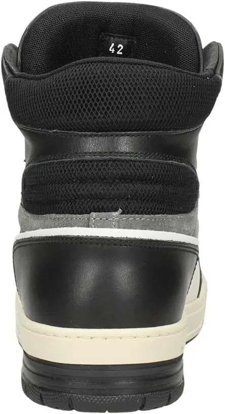 Кроссовки Off The Pitch Basketta Hi, Black — фото 3