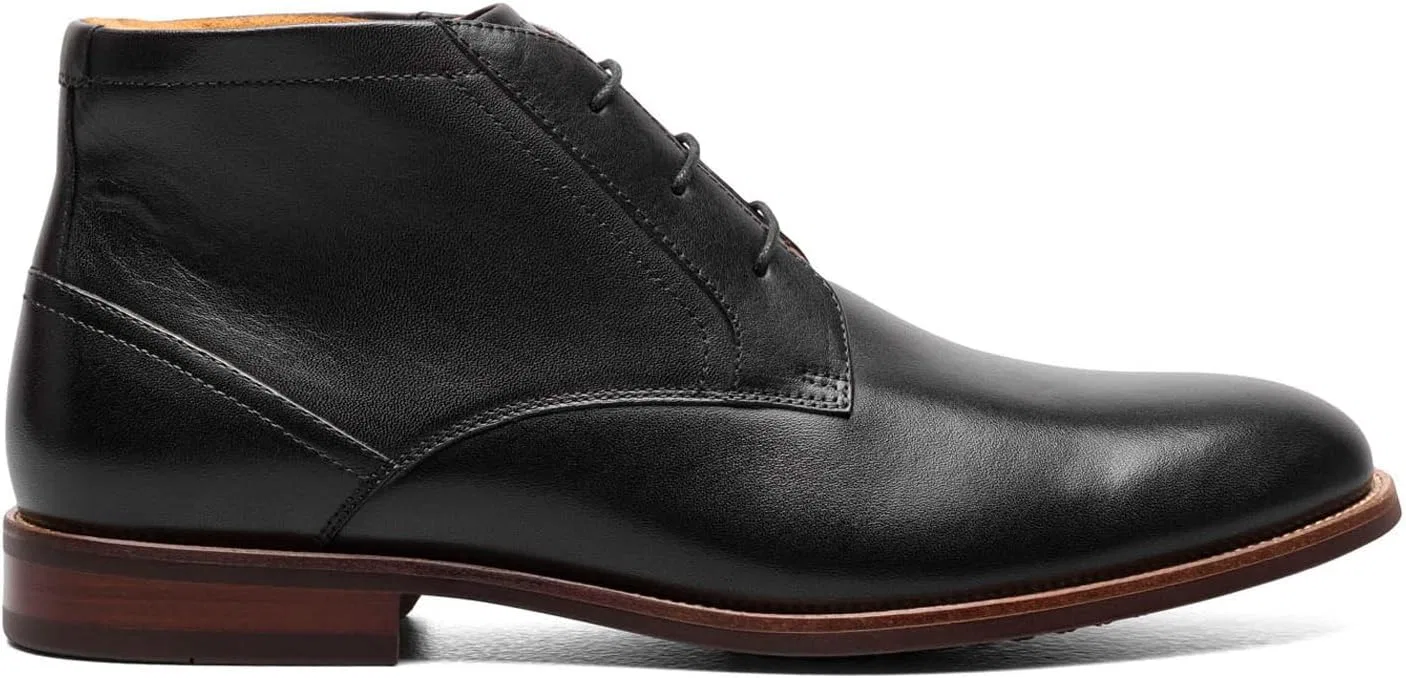 Мужские ботинки Florsheim Rucci Plain Toe Chukka, Black — фото 3