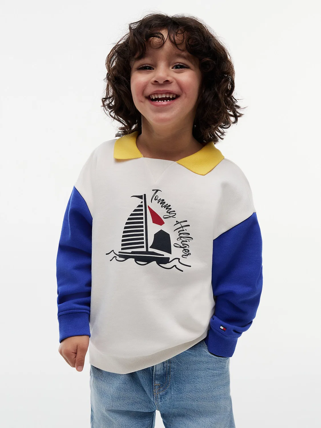 Свитер Tommy Hilfiger синего цвета — фото 2