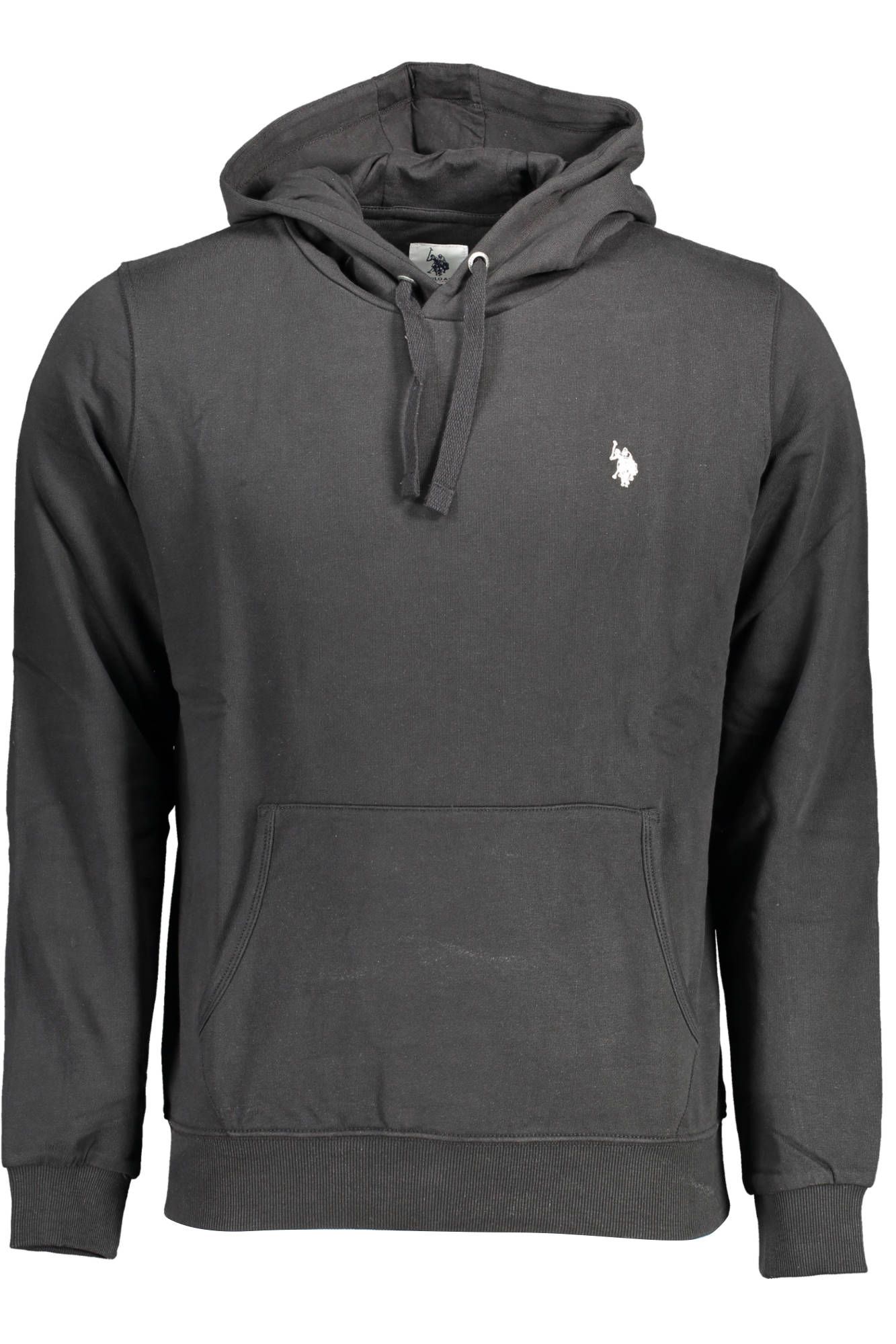 

Черный хлопковый мужской свитер U.S. Polo Assn.