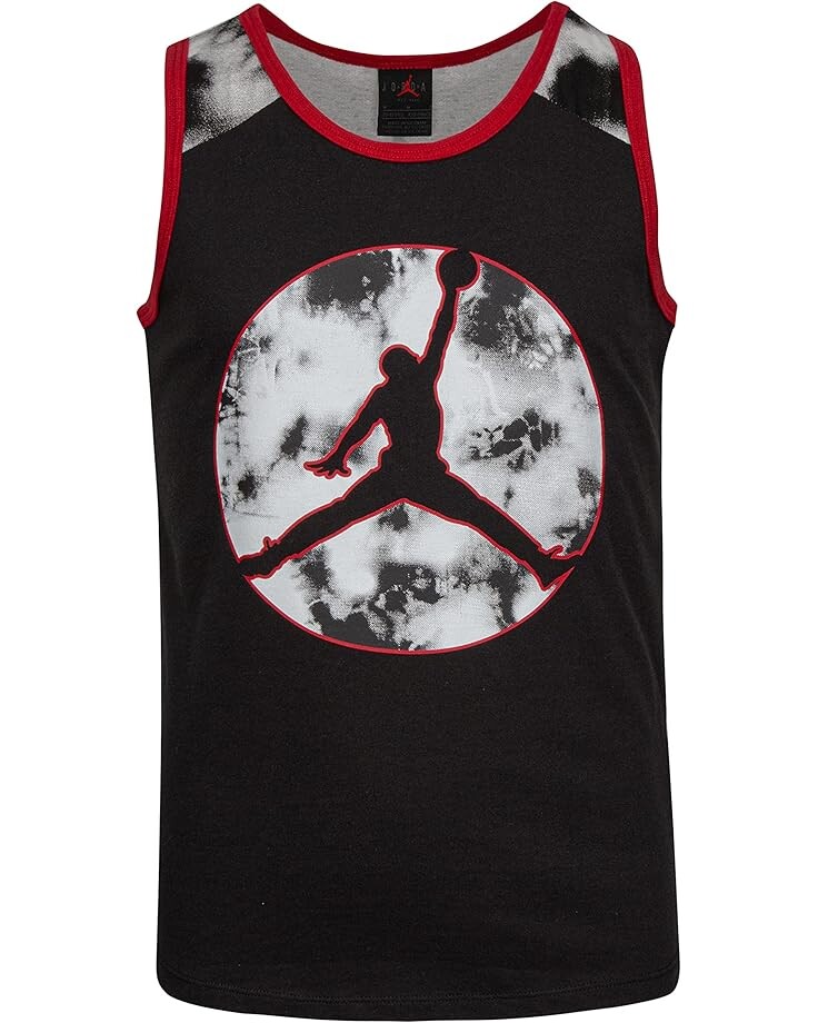 

Топ Jordan Kids Jordan Tie-Dye Tank Top, черный