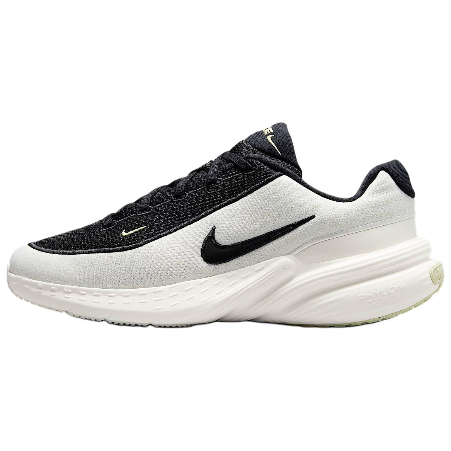 

Nike Нескользящие и дышащие кроссовки с низким верхом для повседневных городских пробежек, цвет белый черный