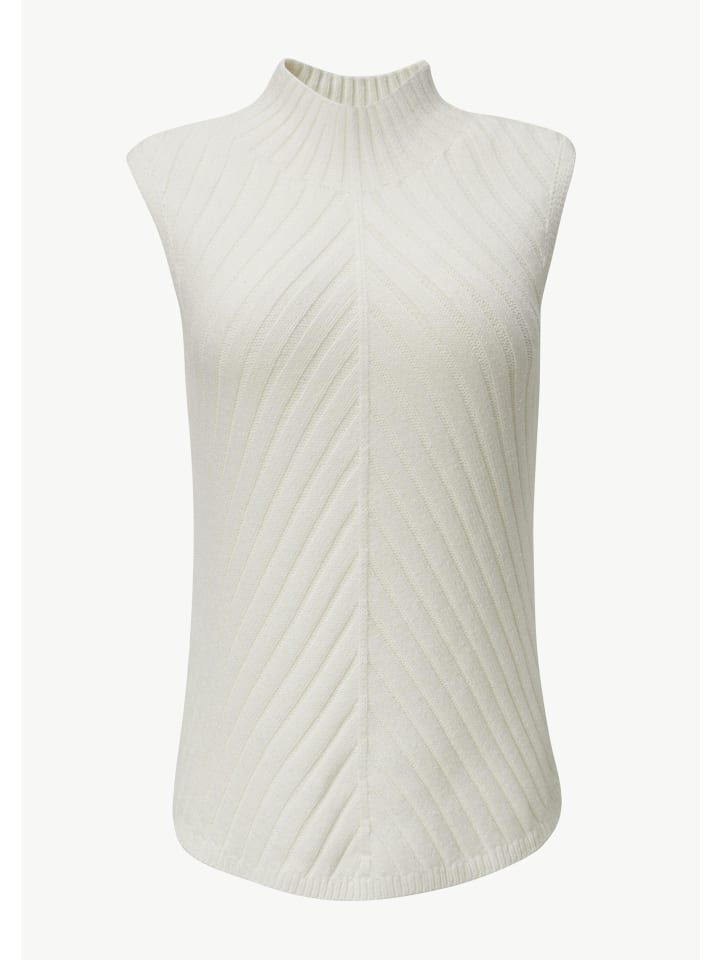 

Comma Вязаный жилет цвета 0120_белый