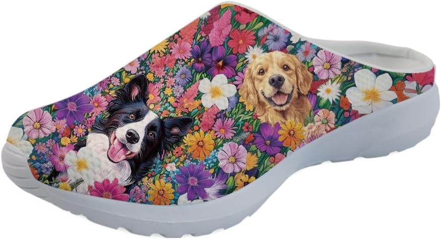 

Разноцветные садовые сабо Forchrinse с грибным рисунком для женщин и мужчин, легкие водные тапочки, домашние сандалии для кормления, с поддержкой свода стопы