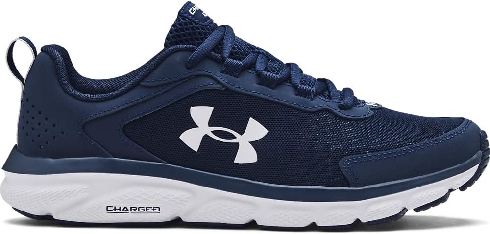 Мужские кроссовки для бега Under Armour Charged Assert 9, сине-белый — фото 3