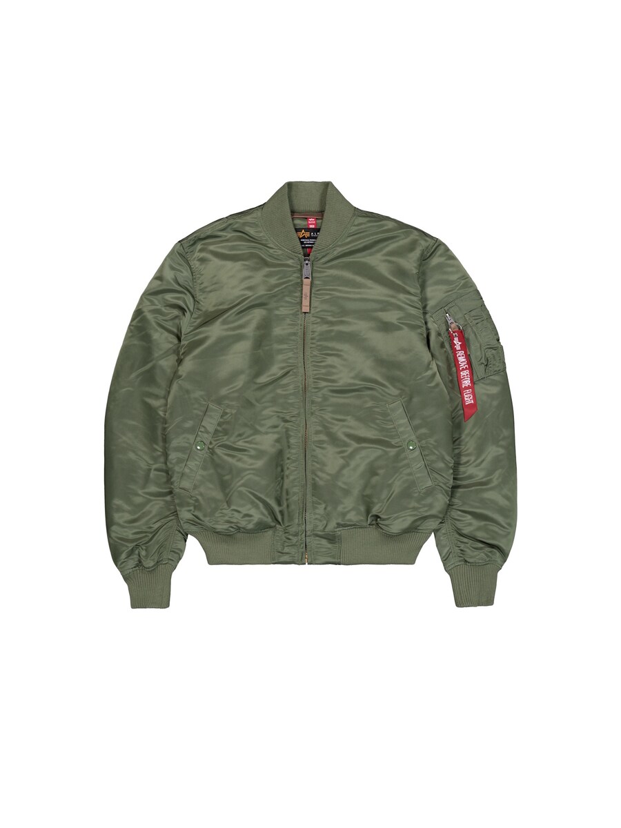 

Межсезонная куртка ALPHA INDUSTRIES, зеленый