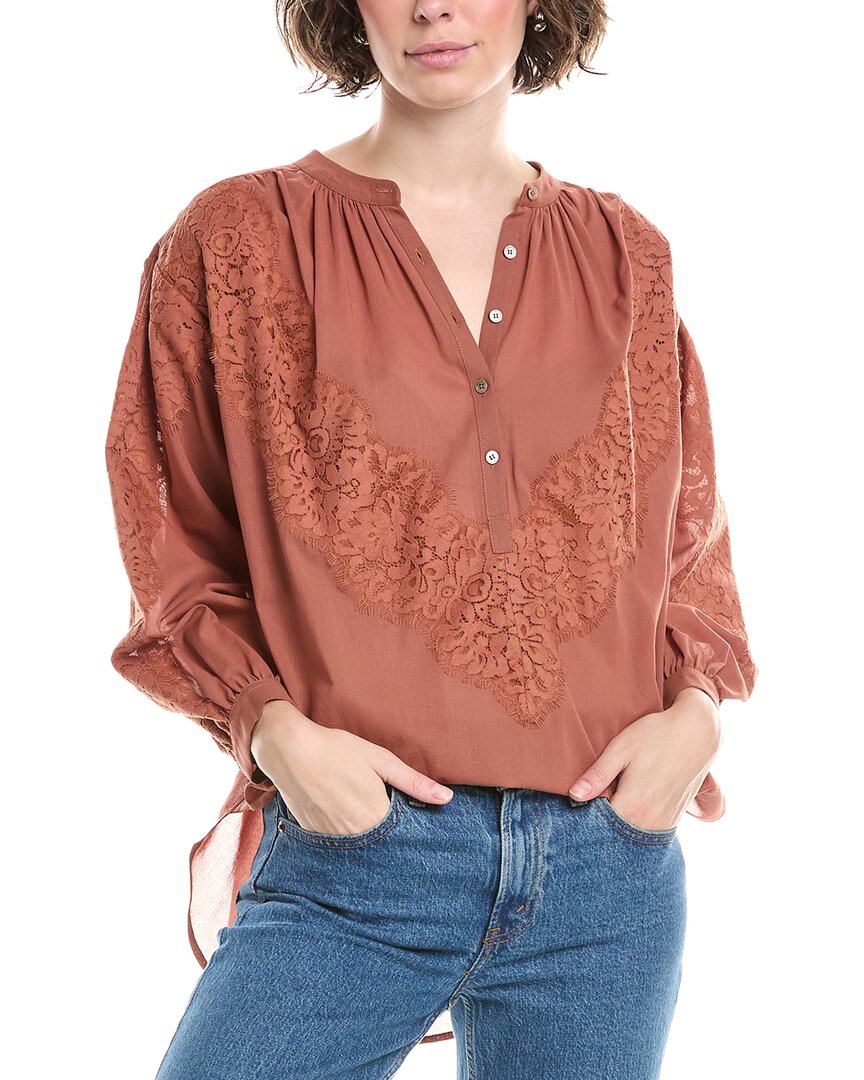 

A.L.C. Топ Elaine, мультиколор