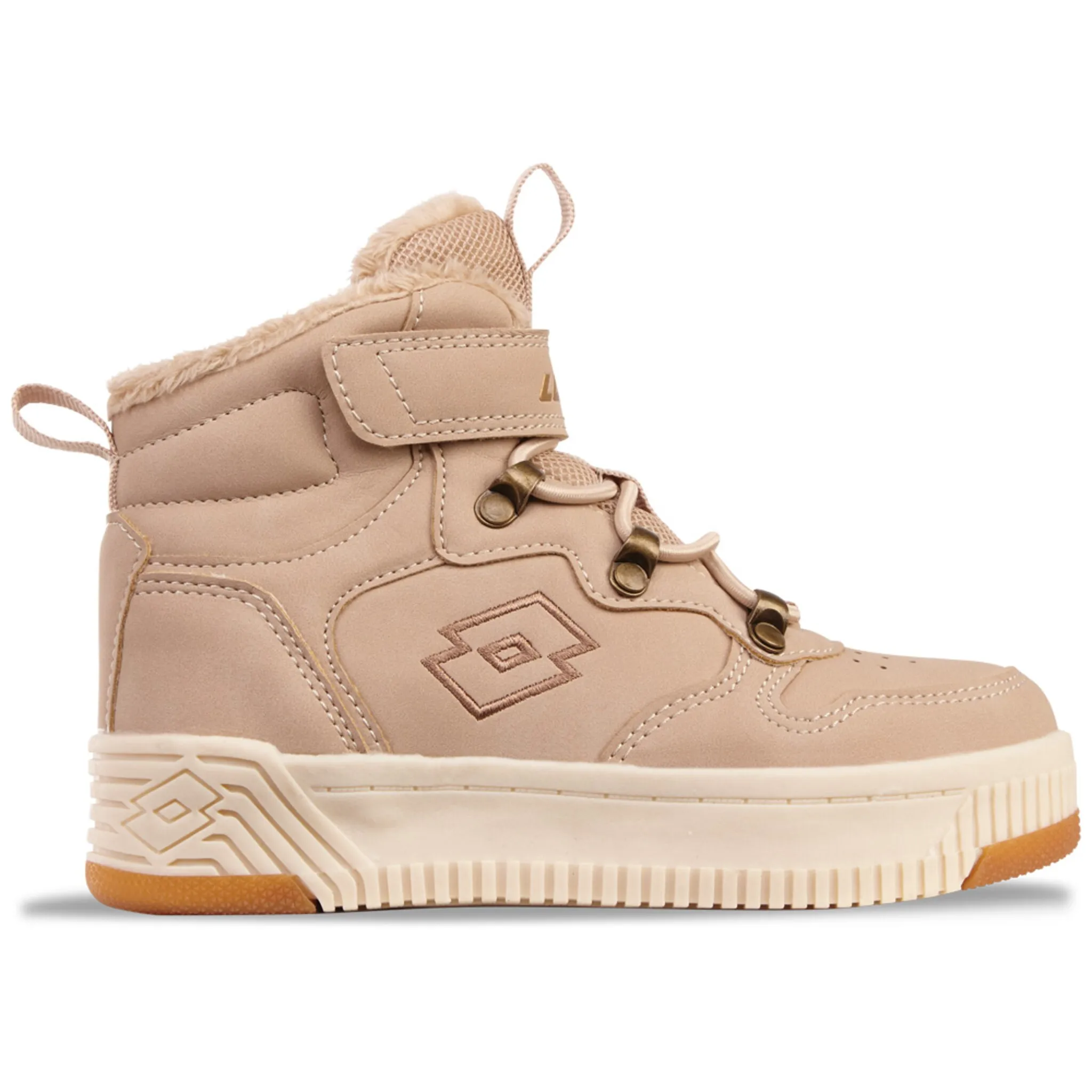 

Зимние сапоги лото, - на уютной теплой подкладке Lotto, цвет BEIGE-OFFWHITE