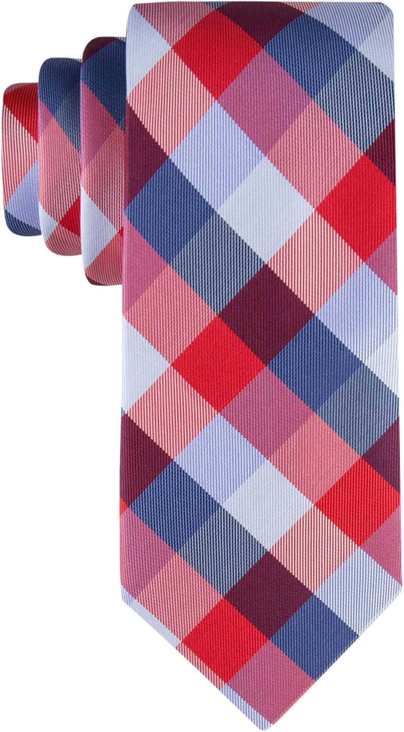 

Мужской классический галстук с узором «тартан» от Tommy Hilfiger, Red Tartan, Красный, Мужской классический галстук с узором «тартан» от Tommy Hilfiger, Red Tartan
