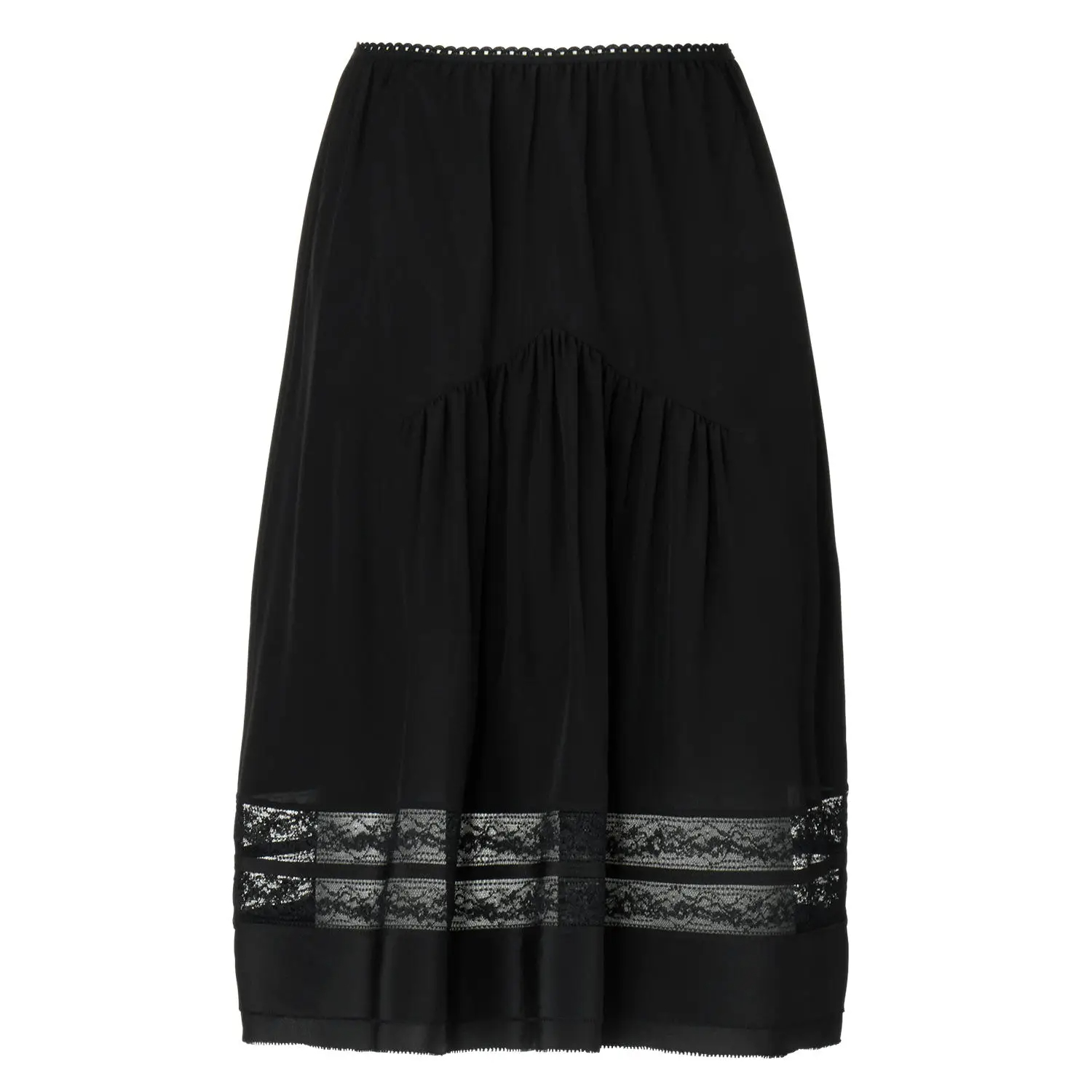 

Повседневная длинная юбка женская Onitsuka Tiger, черный