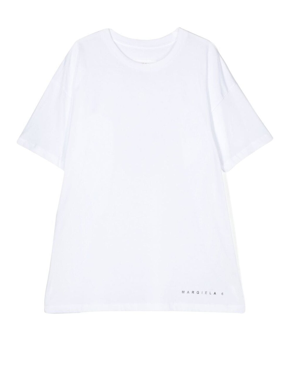 

MM6 Maison Margiela Kids футболка с логотипом, белый