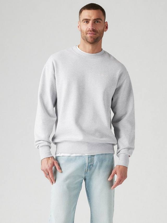 

Аутентичная футболка с круглым вырезом Levi's, цвет Light Grey