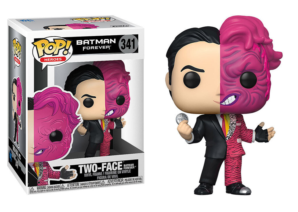 

Funko POP! Герои, коллекционная фигурка, Бэтмен, Двуликий, 341