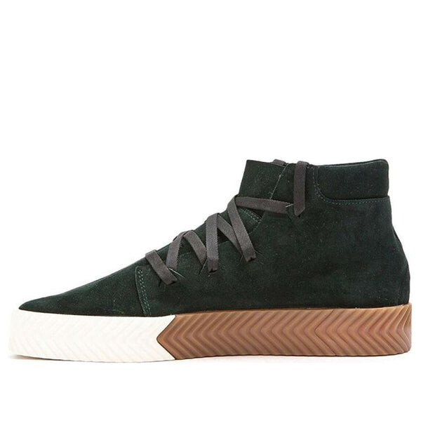 

Кроссовки alexander wang x aw skate mid Adidas, зеленый