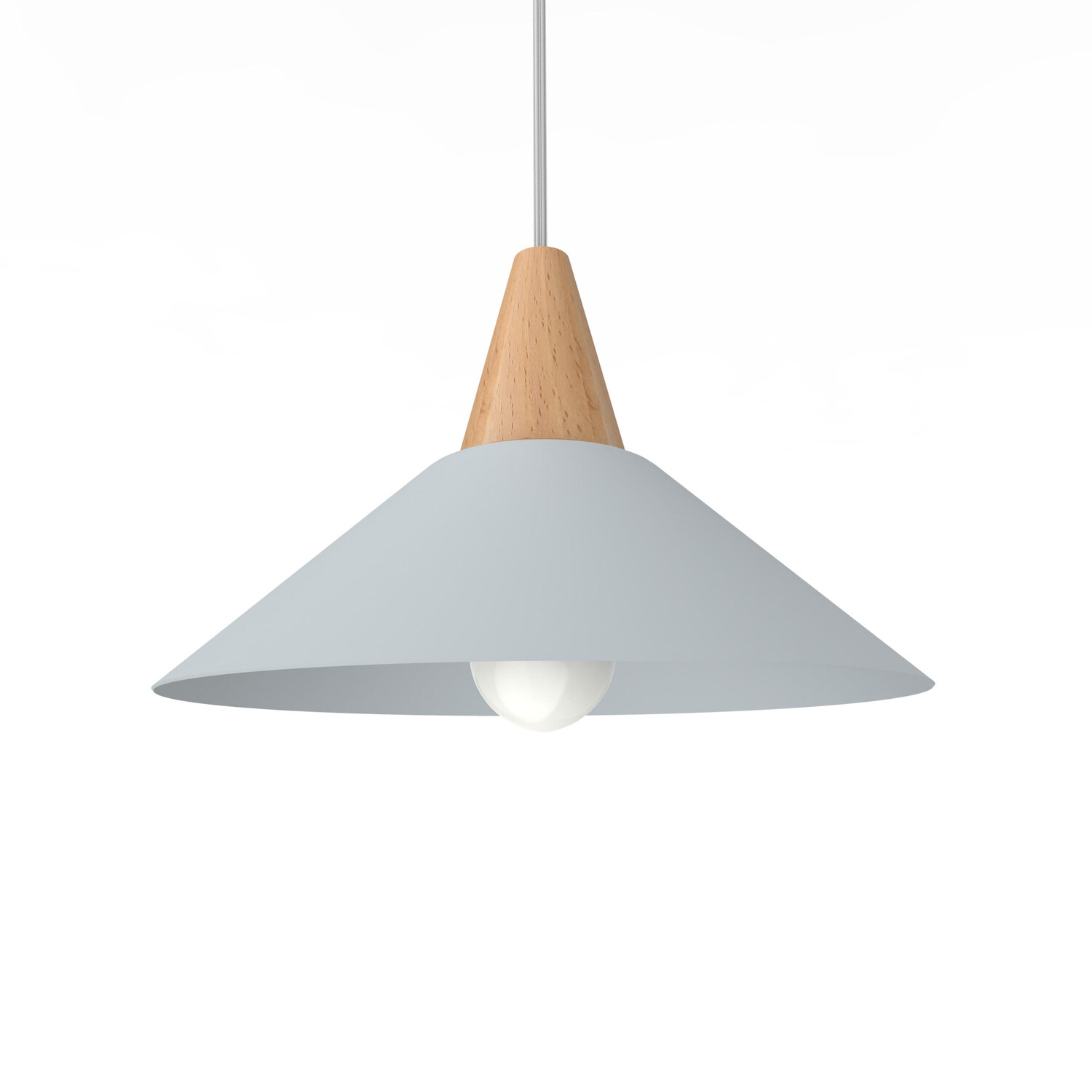 

Подвесной светильник Lumicom, 25x25x16 см, серый