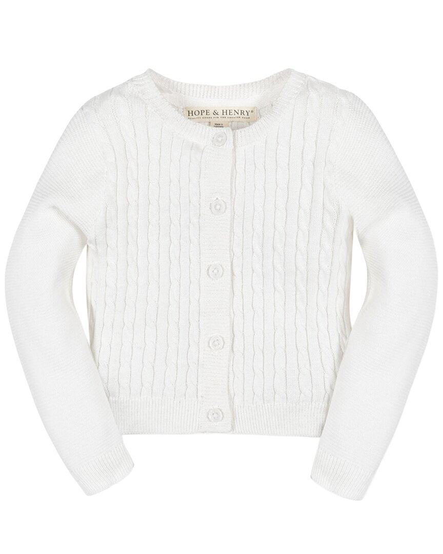 

Кардиган-свитер Hope & Henry Hope & Henry, белый
