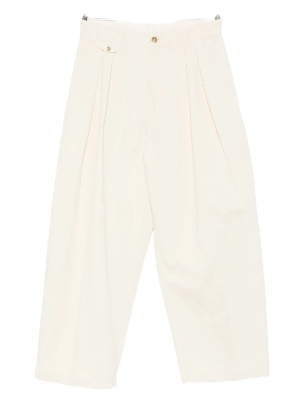 

Брюки с двумя защипами Studio Nicholson, нейтральный