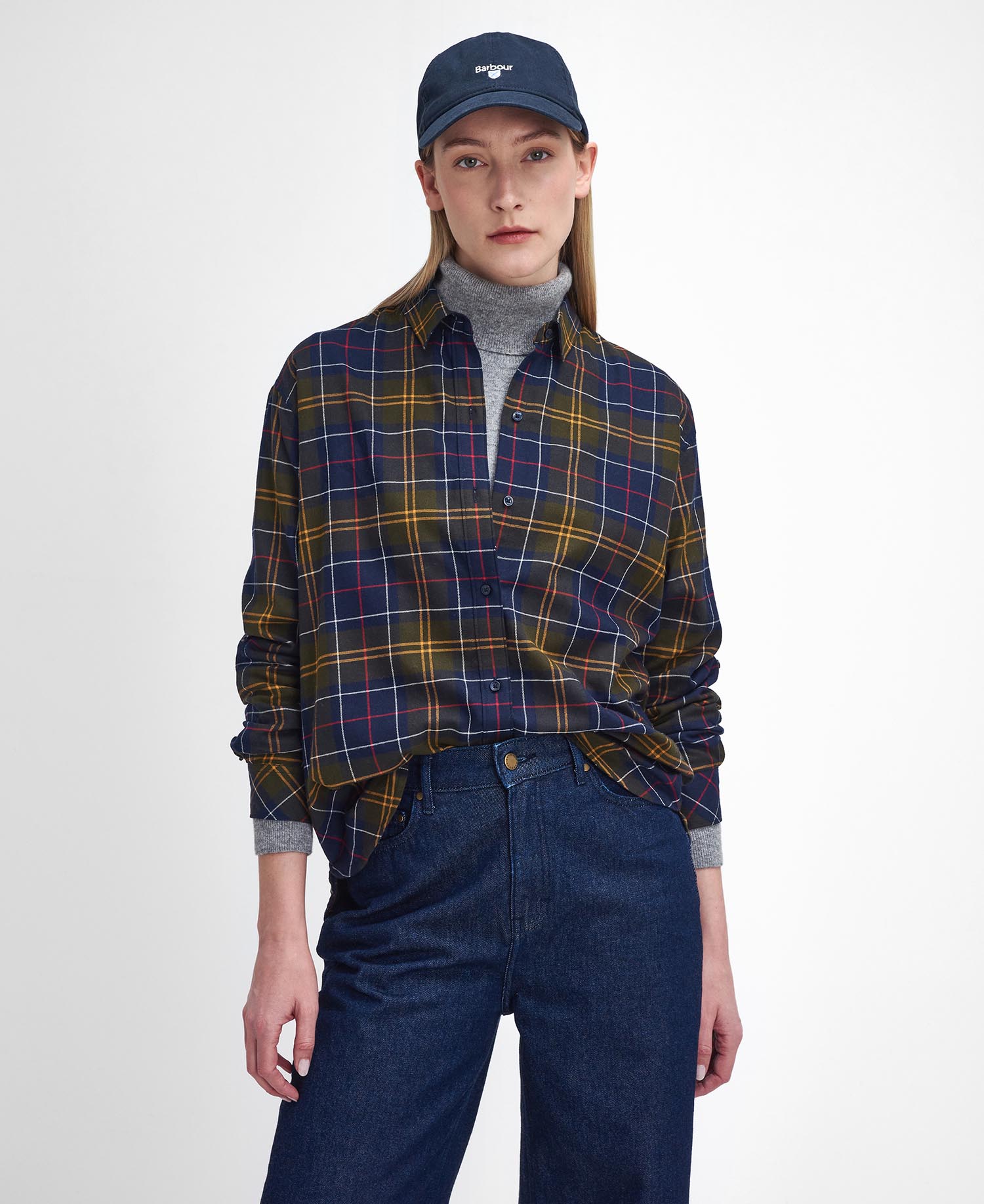 

Рубашка с длинным рукавом Barbour Elishaw Relaxed, Classic Tartan