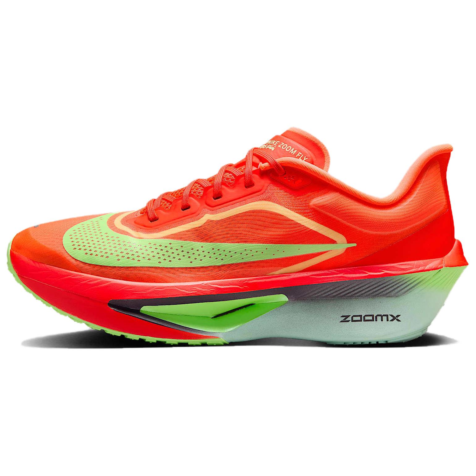 

Nike Zoom Fly 6 Яркий Малиновый Лаймовый Взрыв Мятная Пена Пещера Пурпурный Красный
