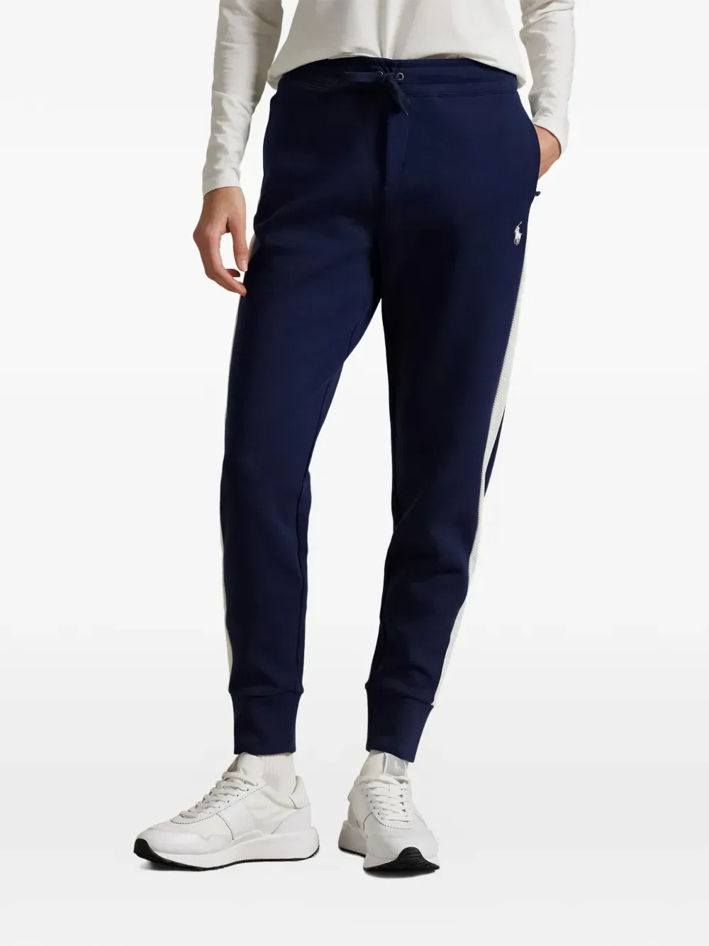 Спортивные штаны для подающего мячи на Уимблдоне Polo Ralph Lauren, синий — фото 3