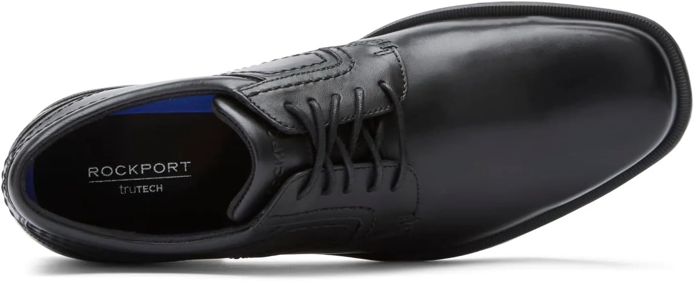 Мужские туфли Rockport Isaac Plain Toe, черный — фото 4