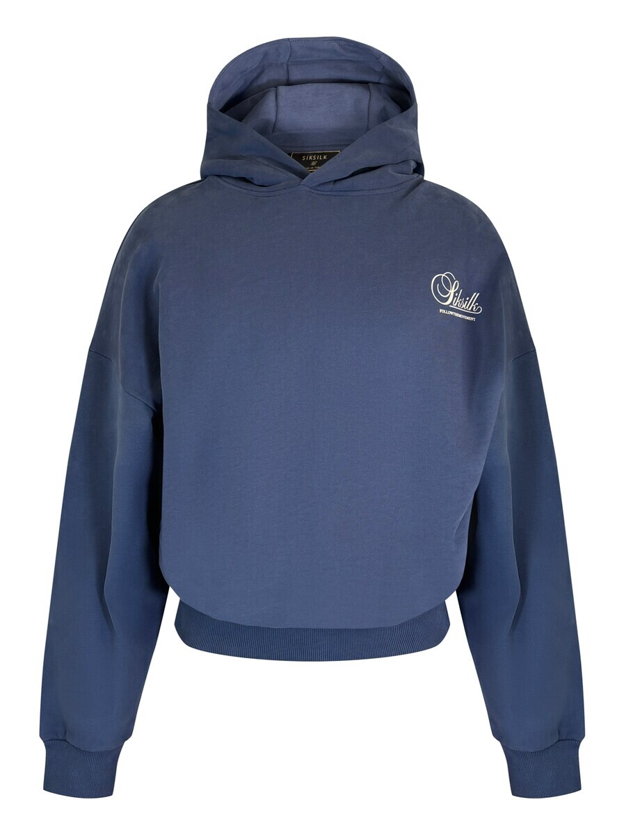 

Толстовка с капюшоном SikSilk Sweatshirt, темно-синий