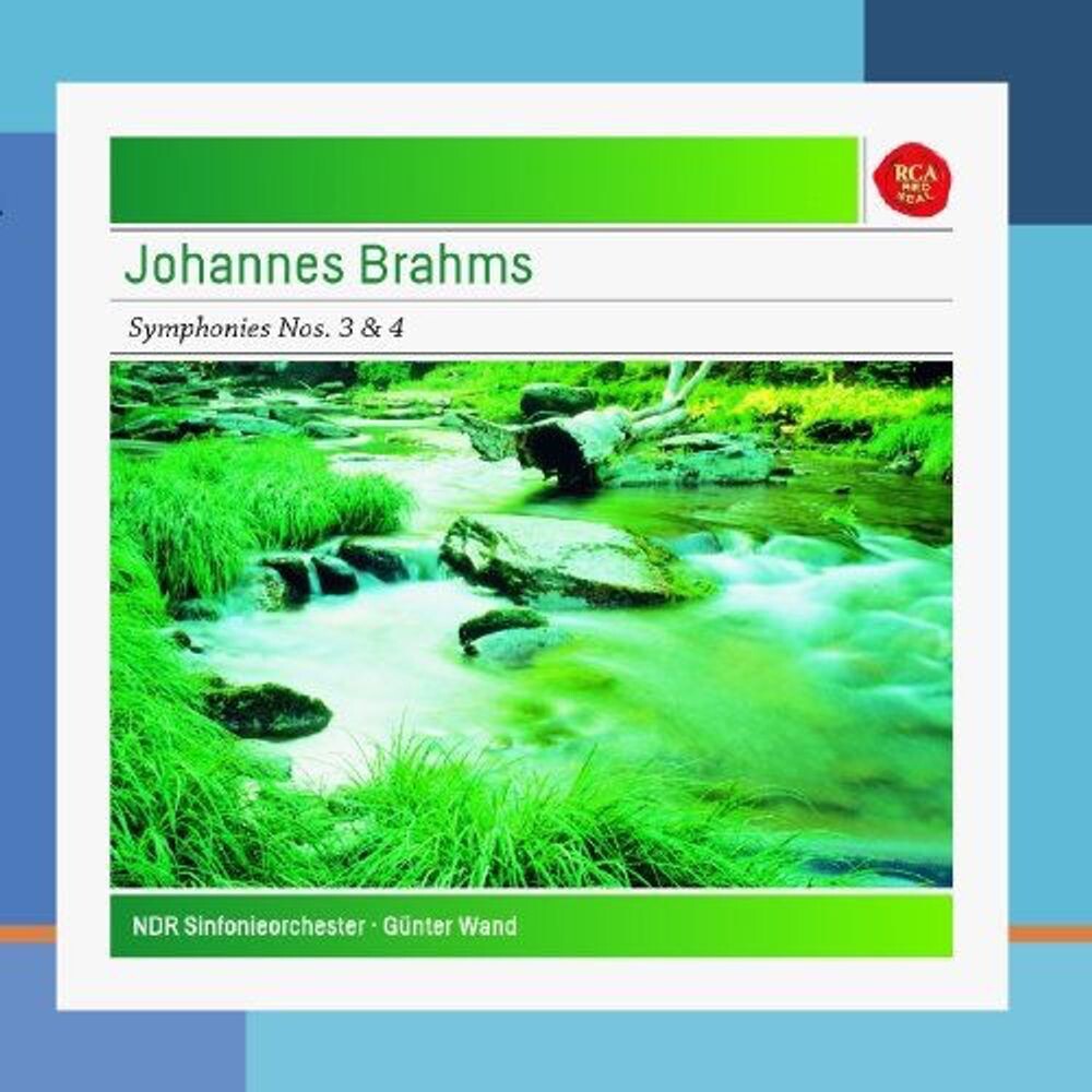 

Диск CD Brahms: Symphonies Nos. 3 & 4 - Johannes Brahms, Günter Wand, NDR Sinfonieorchester