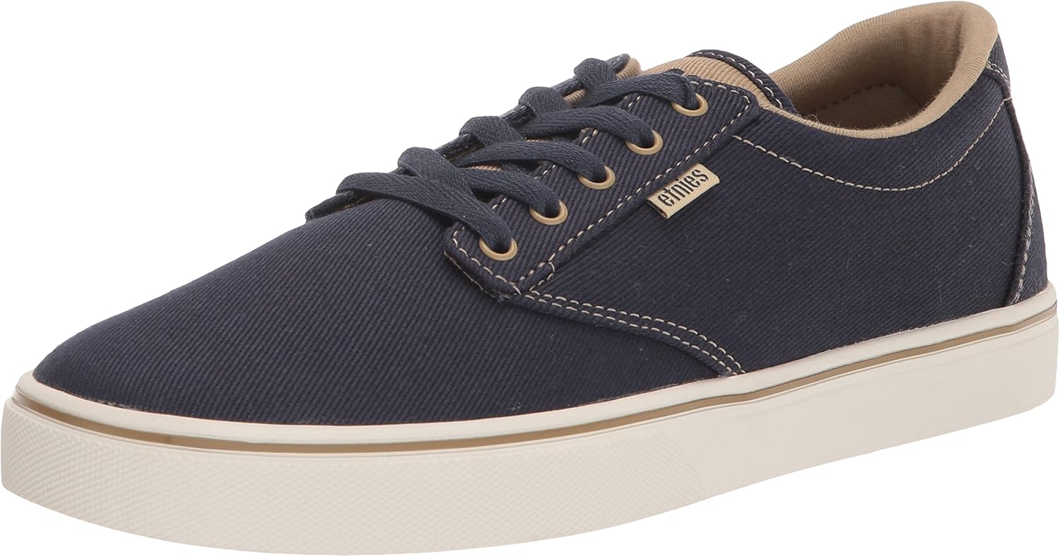 

Мужские экологичные скейтбордистские кроссовки Etnies Fuerte, синий/бежевый/темно-синий