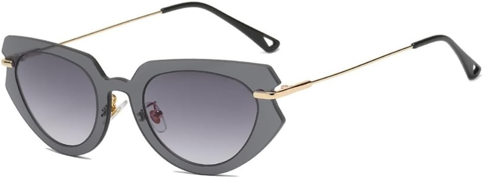 

Женские солнцезащитные очки «кошачий глаз»: цельные, прозрачные, с градиентным покрытием, защита от УФ-излучения UV400, подходят для занятий спортом на открытом воздухе, бега и езды на велосипеде generic, Black