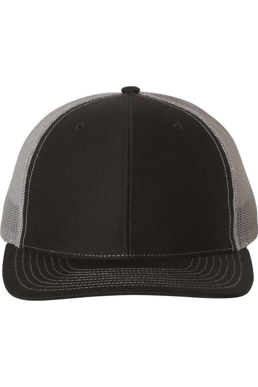 

Регулируемая бейсболка дальнобойщика Richardson Snapback, цвет black/ charcoal