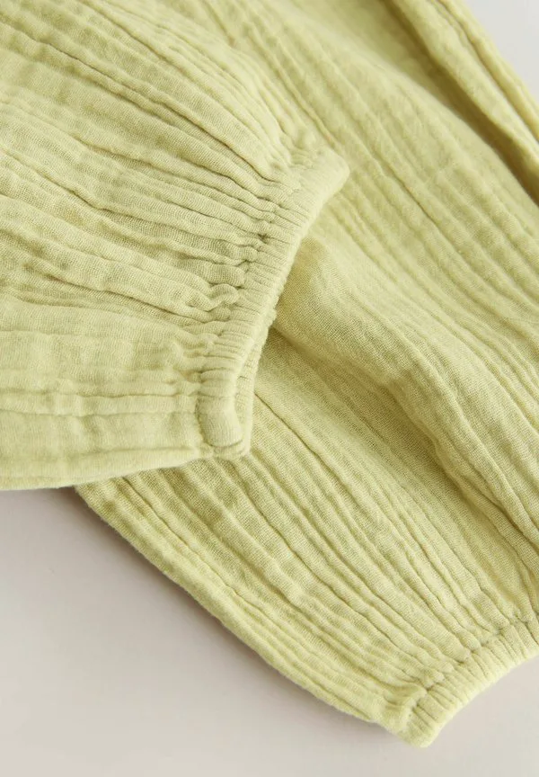Брюки прямого кроя, надеваемые через голову Next, Khaki Green — фото 3