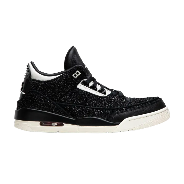 Кроссовки Air Jordan Anna Wintour x Wmns Air Jordan 3 Retro 'Black' Sample, черный