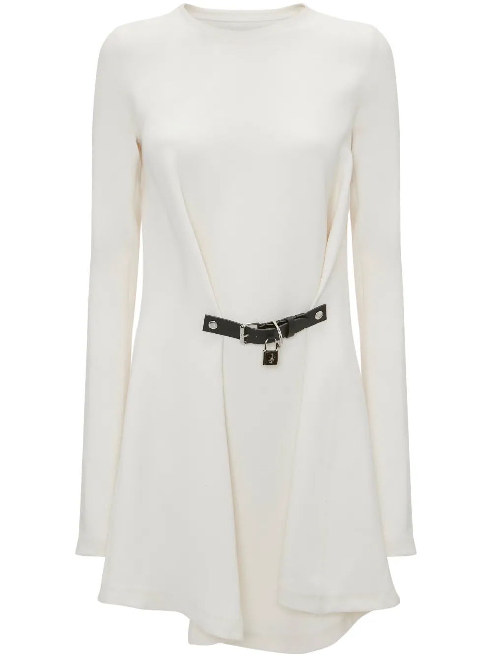 

Платье с запахом и подвеской JW ANDERSON, белый