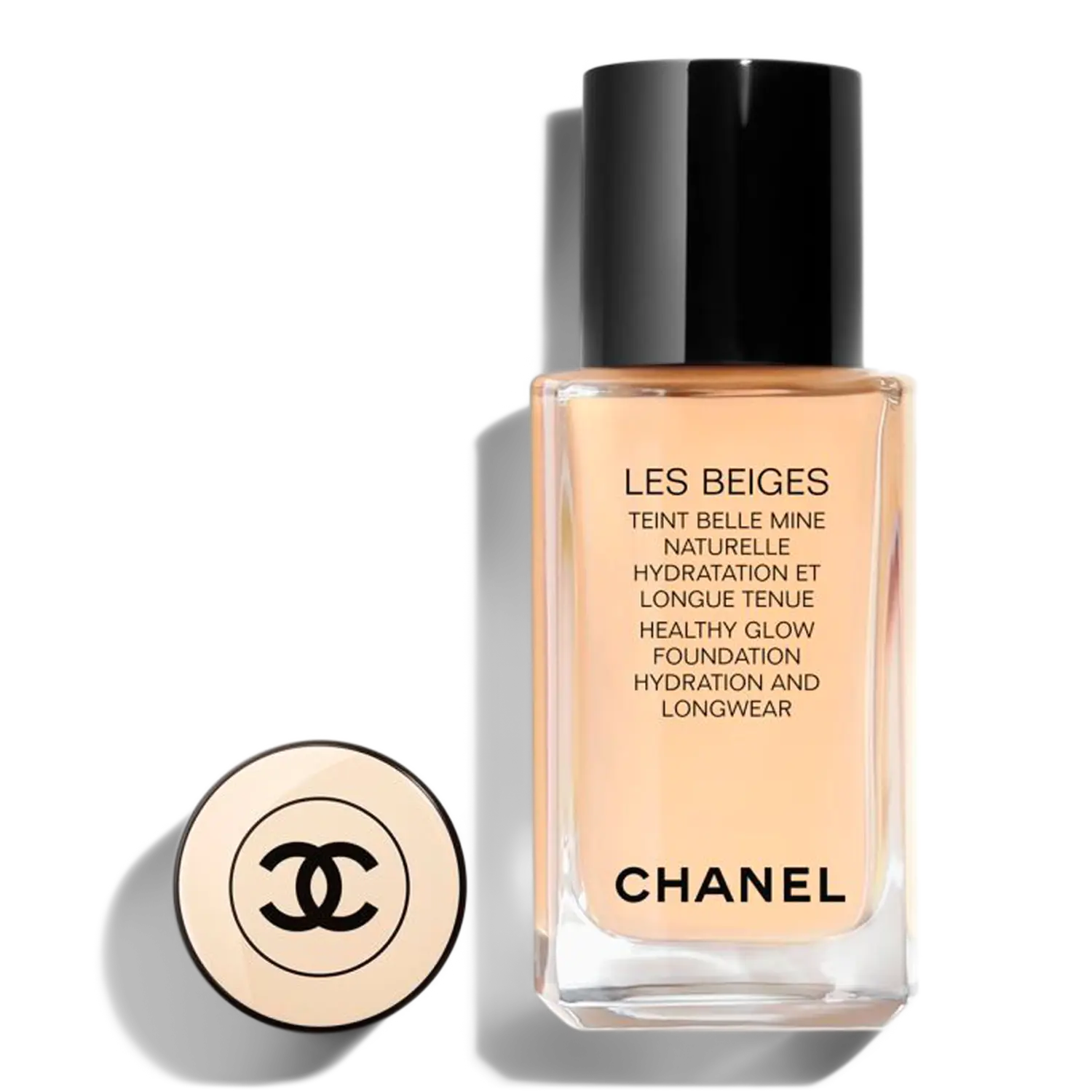 

Увлажняющая и стойкая тональная основа LES BEIGES Healthy Glow Foundation CHANEL, BD11 (light shade, golden undertone)